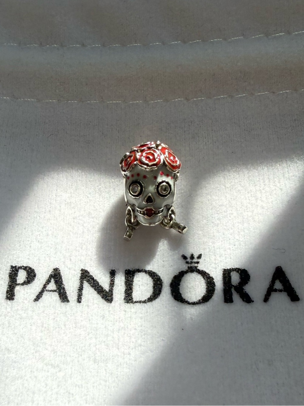 Pandora Disney Pixar Coco Miguel & Dante Skull NEW WITHOUT BAG!!!!